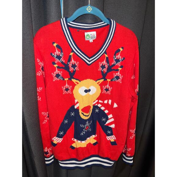 Ugly Christmas Sweater Size Medium - Picture 1 of 3